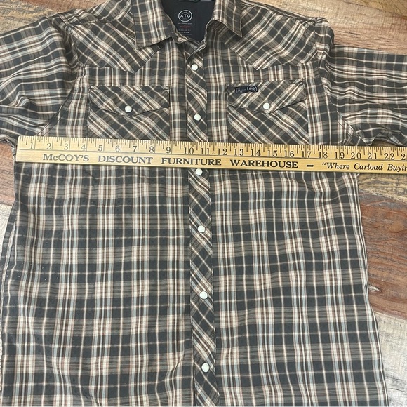 Mens Wrangler ATG long-sleeved men’s Medium Gorpcore roll tab sleeve - Picture 8 of 13